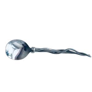 Ensemble de cuillères à salade de haute qualité en ustensiles en acier au meilleur prix Ensemble de couverts Cuillère design plaquée argent - Product Image 6