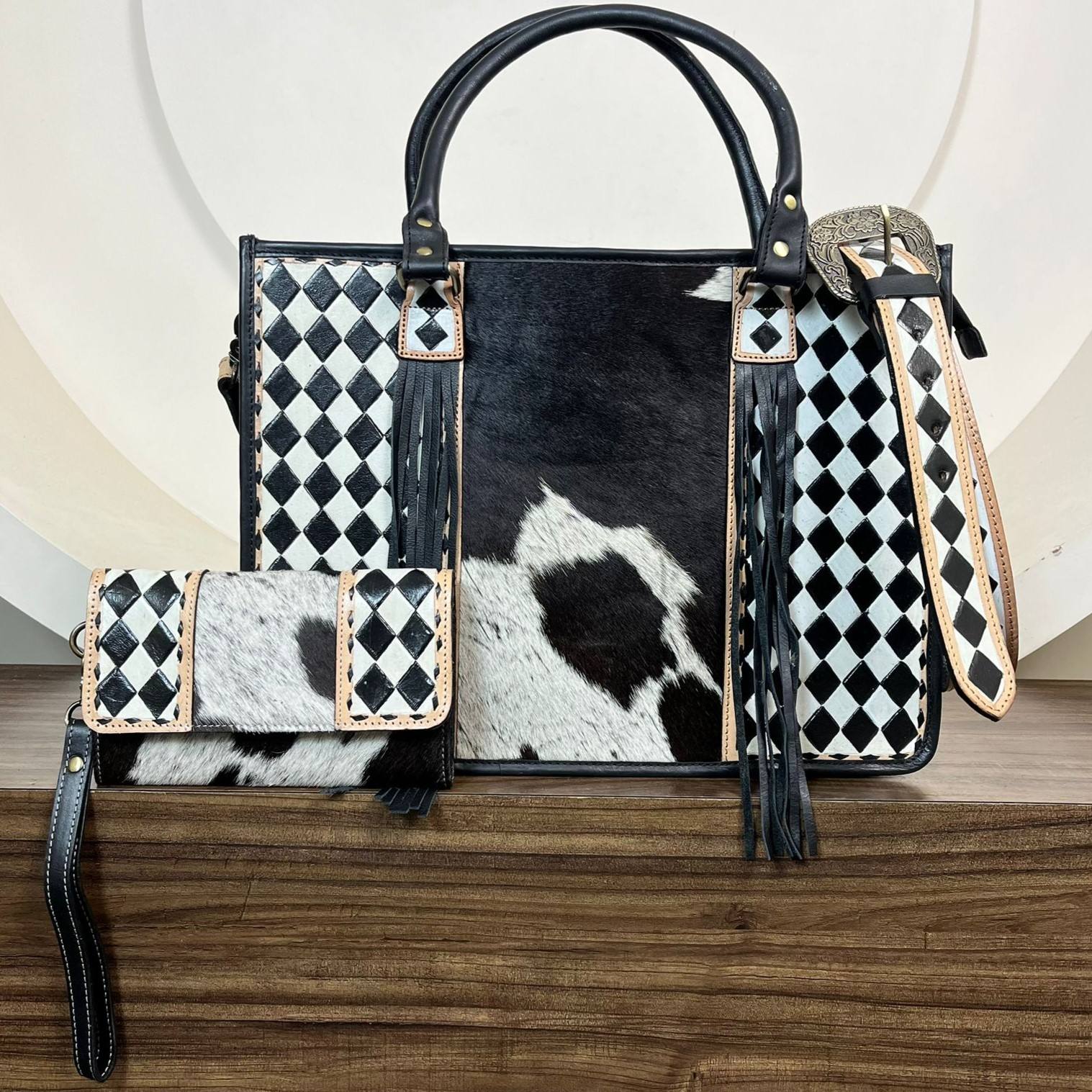 Black & White Checkered