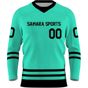 Custom LOGO OEM & ODM Team Ice Hockey Jerseys Breathable 100% Polyester Pakistan <b>Cheap</b> <b>Shirts</b> for Athletic - Product Image 2