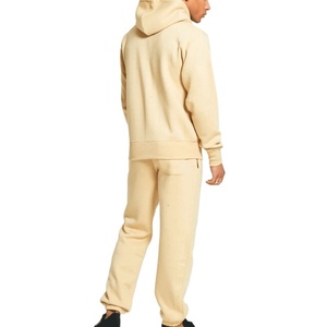 Ensemble d'hiver de meilleure qualité Plain 100% Cotton Fleece Jogging Poches Survêtement à capuche et pantalon de survêtement pour hommes Solid Pattern chez Nurak - Product Image 2