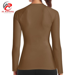 Wholesale Lightweight Slim Fit Tight Long Sleeve Gym <b>Tops</b> Fitness Yoga Sports Tshirt for <b>Women</b> - Product Image 5