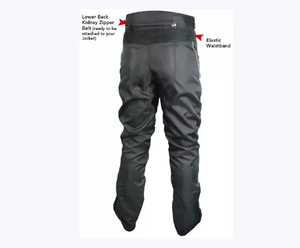 Pantalones de Cuero Rectos para Hombre, Transpirables, Resistentes al Viento, Antiarrugas, Teñido Liso, Estilo Urbano para Adultos, Última Tendencia - Product Image 2