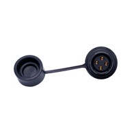 Conector Circular Push-Pull con Clasificación IP67, Contactos de Cobre, 40A, para Energía Solar y Bicicletas Eléctricas