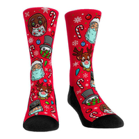 Chaussettes personnalisées par sublimation, antibactériennes, respirantes, impression numérique, coton/polyester/laine, couleurs et logos personnalisés, séchage rapide, unisexe, en gros