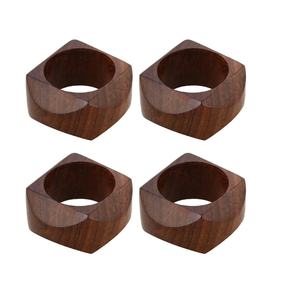 Recién llegado, servilletero, soporte para anillos, vajilla, servilleteros de madera personalizados, soporte para anillos, logotipo personalizado para uso en bodas, último diseño - Product Image 5