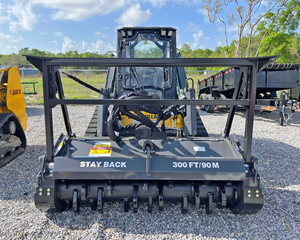 New Holland C362 Skid Steer <b>Loader</b> With 300FT90M Mulcher Attachment Track Type Compact Diesel Engine - Product Image 4