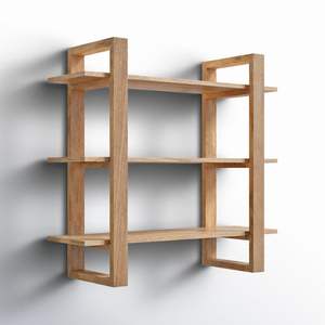 Meilleur Mangue Et Acacia Bois De Stockage Organisateur Présentoir Rack Réglable En Bois Bibliothèque De Bureau - Product Image 3