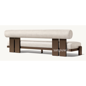 Vente chaude 2025 canapé <span class=keywords><strong>d</strong></span>'<span class=keywords><strong>extérieur</strong></span> en aluminium haut de gamme résistant aux intempéries Patio Lounge avec coussin imperméable pour balcons urbains - Product Image 3