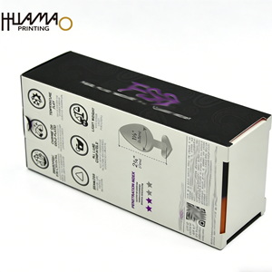 Boîte d'emballage en papier pliable personnalisée avec fenêtre transparente pour cosmétiques, vente en gros - Product Image 3