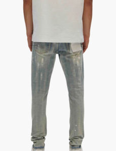 Men's Designer Stretch <strong>Jeans</strong> - Vintage Distressed <strong>Denim</strong>, Easy to Style for Parties, <strong>Urban</strong> Chill Days or Youth Weekend Outfits - Product Image 3