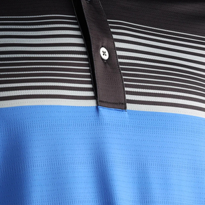 Fabrication pakistanaise tenue décontracté pour hommes demi manches Polyester Sublimation pour polos à manches courtes solide Anti-rides tricoté - Product Image 3