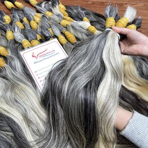 Produits du Vietnam Cheveux Vietnamiens Bruts Un Donneur Cheveux Vente en Gros 100% Extensions de Cheveux Humains Bruts - Product Image 3