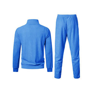 Survêtements de sport en coton avec logo personnalisé ensembles de jogging pour hommes de grande taille ensembles de survêtements unisexe 2 pièces ensemble de pantalons de survêtement et de sweatshirts - Product Image 3