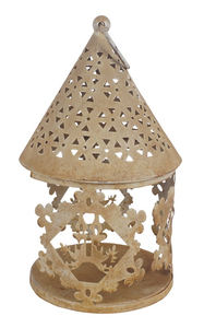 (Corte de grabado) Decoración del hogar al aire libre e Interior Portavelas hecho a mano Galvani Zed para Interior Holiday Home Christmas Decor - Product Image 4