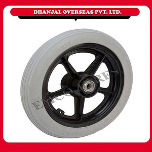 Nueva rueda trasera de goma sólida Emco de 12 pulgadas para sillas de ruedas duradera con movilidad suave y fácil maniobra para un uso mejorado - Product Image 2