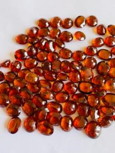 โกเมนเฮสโซไนท์ธรรมชาติจากบราซิลเป็น AAA แบบหลวมการตัดรูปไข่การตัดที่สมบูรณ์แบบได้รับการรับรองสำหรับการใช้เครื่องประดับ - Product Image 6