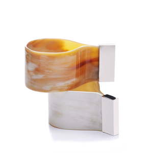 แหวนรองผ้าเช็ดปากรูปควายฮอร์นที่กำหนดเองอุปกรณ์ทานอาหารโต๊ะกาแฟบัฟฟาโลฮอร์นแหวนผ้าเช็ดปาก - Product Image 1