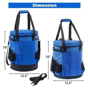 Nueva llegada personalizada expandible béisbol Softball cubo bolsa deporte al aire libre equipo bicicleta bolsa - Product Image 4