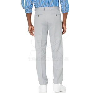 กางเกง2024ทรงตรงสำหรับผู้ชายกางเกงผ้าฝ้ายทรงสลิมฟิตสไตล์ใหม่ตามสั่ง - Product Image 2