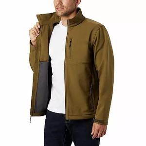 Chaqueta Softshell de Diseño Nuevo Personalizada, Ropa de Trabajo de Invierno, Chaqueta de Exterior con Capucha y Cremallera Resistente al Viento para Hombre - Product Image 6