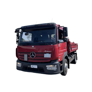 Camión Volquete MERC EDES BE NZ ATEGO 2019 Nuevo/Usado, 8.0L, Rojo, Motor Diésel de Alta Resistencia, Cámara Trasera, Capacidad de 30-40T - Product Image 1