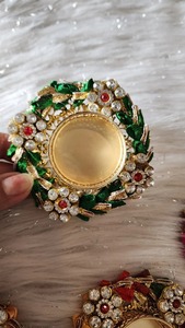 Portavelas de Metal de boda india elegante para festivales Diwali decoración templos otras celebraciones recuerdo de fiesta perfecto - Product Image 2