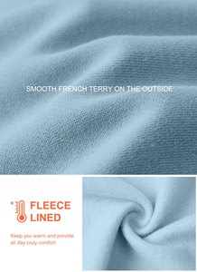 Sudadera con capucha de lana de gran tamaño para mujer con bolsillo, jersey de entrenamiento atlético informal holgado, sudaderas con capucha de punto estampadas para mujer - Product Image 5