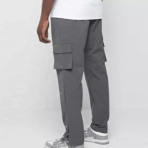 Pantalon cargo pour hommes à la mode pantalon cargo pour hommes coupe ajustée pantalon cargo confortable pour hommes - Product Image 6