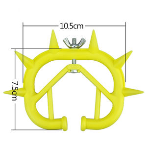 Ensemble d'instruments vétérinaires anti-sucette en acier inoxydable pour l'élevage du bétail, anneaux de nez pour veaux, épiers de sevrage, prix abordable - Product Image 1