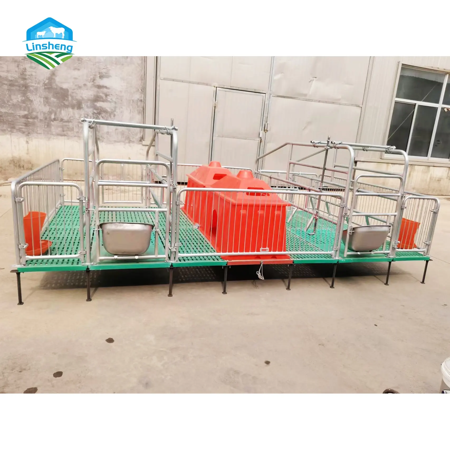 Factory Supply Pig Farrowing Crates Pen Pig Flooring Stall Farrowing Bed Sow Equipment for sale Pig Cage for Sale