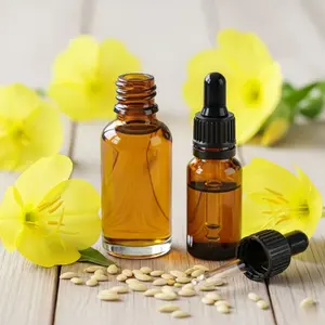 Huile de Nourrisseur à l'Onagre Pressée à Froid, Huile Pure de Qualité Cosmétique pour Soins de la Peau, Soins des Cheveux, Massage et Aromathérapie, Vente en Gros - Product Image 1