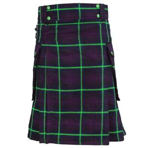 Magnifique kilt écossais rouge et noir pour homme, qualité supérieure, prix de gros, service OEM personnalisable - Product Image 1