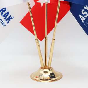 Drapeau personnalisé triple face, impression numérique, divers matériaux (satin, nylon, plastique, polyester, vinyle, soie, aluminium), fanion personnalisé - Product Image 4