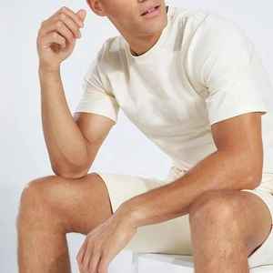 Conjunto informal de ropa para correr para hombre, camiseta de manga corta grande de verano para hombre, conjunto de dos piezas, ropa de playa de manga corta, traje para correr - Product Image 2