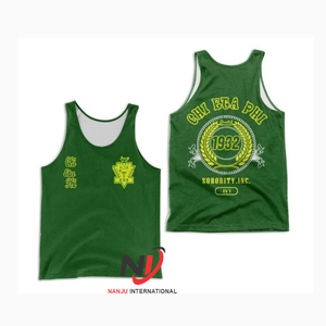 Ropa personalizada NI Greek Chi Eta Phi | Camiseta sin mangas para mujer con estampado completo y costuras duraderas | Mezcla de poliéster ultrasuave - Product Image 3