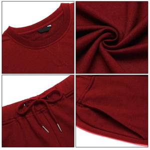 Venta al por Mayor de Conjuntos Deportivos de Invierno Más Vendidos, Ropa Deportiva, Chándales, Trajes Deportivos, 100% Algodón, Felpa, Secado Rápido, Transpirable, OEM - Product Image 5