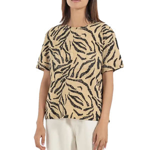 เสื้อยืดพิมพ์ซับลิเมชันสำหรับผู้หญิงเสื้อยืดผ้าฝ้ายโพลีเอสเตอร์ออกแบบล่าสุด2025 - Product Image 1