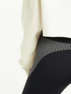 Sudadera con capucha recortada de invierno de gran tamaño a la moda para mujer, sudadera con hombros caídos bordados personalizados, Jersey informal con cuello con capucha - Product Image 5