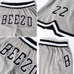 Cómodos pantalones cortos de baloncesto holgados para ropa de calle o uso deportivo Impresión personalizada y opciones de logotipo ofrecidas - Product Image 4