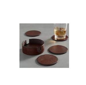 Posavasos decorativo de cuero para bebidas, posavasos decorativo de lujo para té, taza de cerveza, posavasos de vidrio - Product Image 3