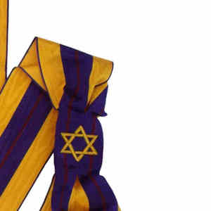 Faja Masónica del Rito Escocés, Faja de Uniforme Ceremonial Bordada a Mano Personalizada - Product Image 3