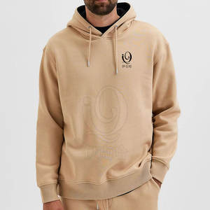 Sudaderas con capucha para hombre mezcladas de algodón básicas al por mayor sudaderas con capucha para hombre transpirables superventas de nuevo diseño - Product Image 1