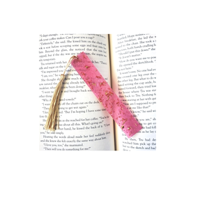 ที่คั่นหนังสือทำจากเรซิ่นโบราณสีชมพูเข้มสินค้าทำมือสั่งทำใหม่ราคาถูก - Product Image 6