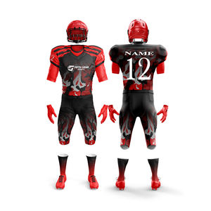 ชุดอเมริกันฟุตบอลผลิตจากโพลีเอสเตอร์100% ชุดอเมริกันฟุตบอลผลิตจากปากีสถาน - Product Image 5