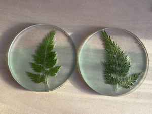 Dessous de verre en résine de qualité supérieure fabriqués à la main pour le bureau et la maison Dessous de verre en pierre de forme ronde au prix de gros de l'Inde - Product Image 1