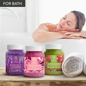 Set de Sales Marinas Naturales Aromatika para Baño, 3 Paquetes de 400g, Cristales de Lavanda, Rosa y Eucalipto, Kit de Aromaterapia 3 en 1 para Cuerpo, Adultos - Product Image 5