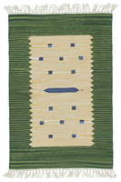 Tapis rectangulaire fantaisie en coton tissé à la main, pelucheux, avec envers réversible, lavable en machine, 950 $ par mètre carré, moderne, pour exercices