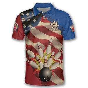 Wholesale team <b>bowling</b> jerseys designed for schools clubs and leagues with professional printing and soft comfortable material - Product Image 5
