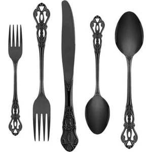 Meilleur ensemble de couverts en acier inoxydable de qualité professionnelle Réglages de table de luxe pour les chefs Caractéristique durable - Product Image 3