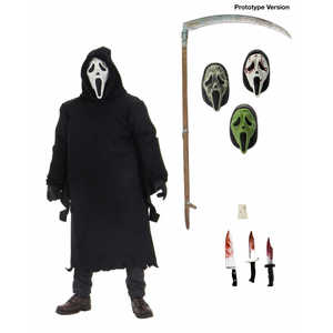 Figura de Acción Scream Ultimate Ghostface, Modelo de Plástico ABS Hecho a Medida, Figura de Buena Calidad para Coleccionar y Decorar - Product Image 1
